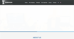 Desktop Screenshot of cordouan-tech.com
